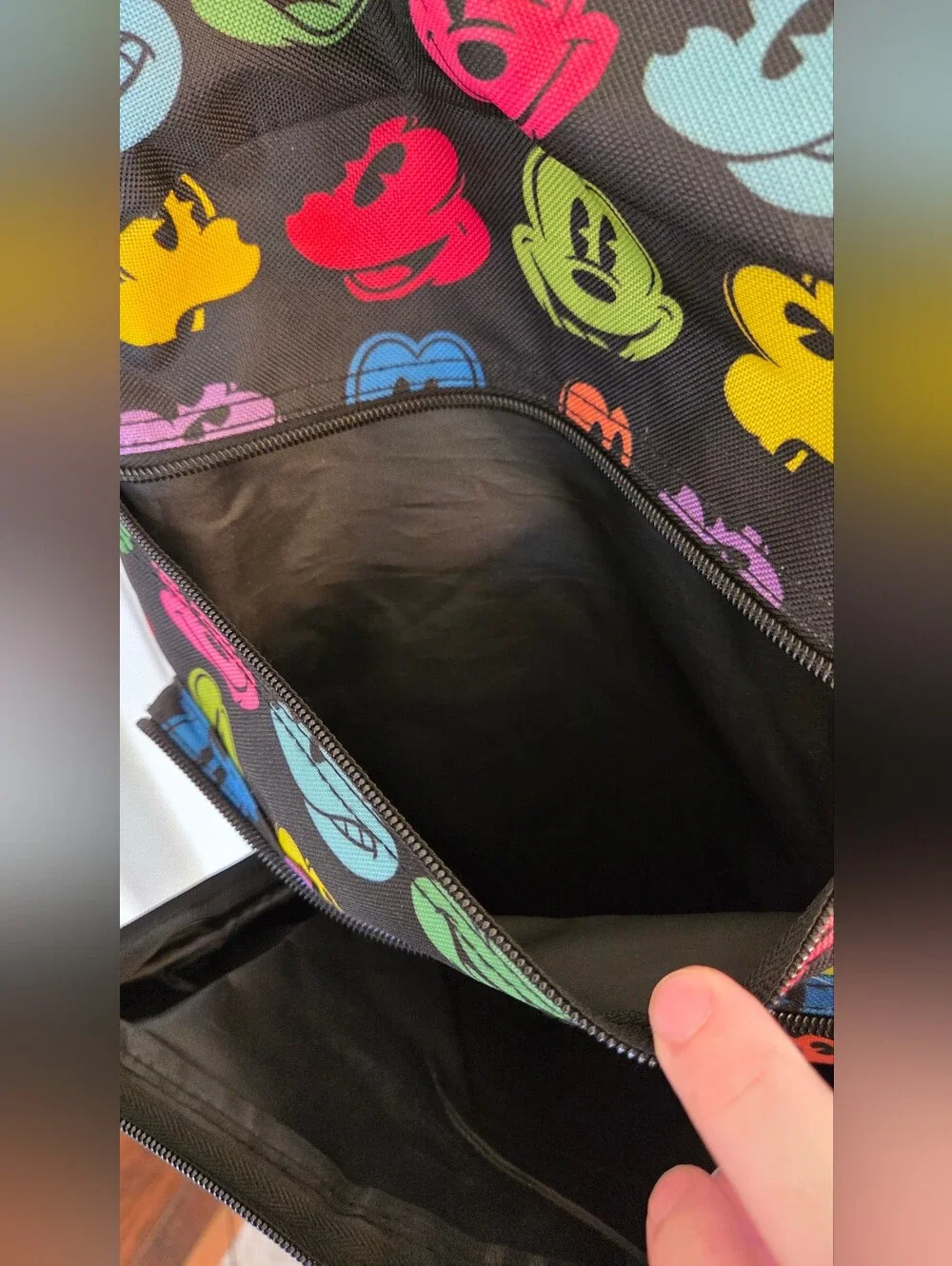 Disneyland Resort Disney Parks Rainbow Mickey Mouse Faces Backpack